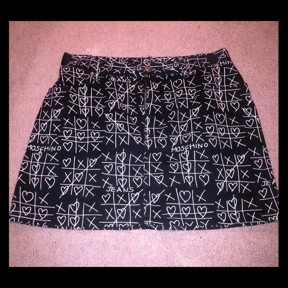 Moschino Denim Skirt